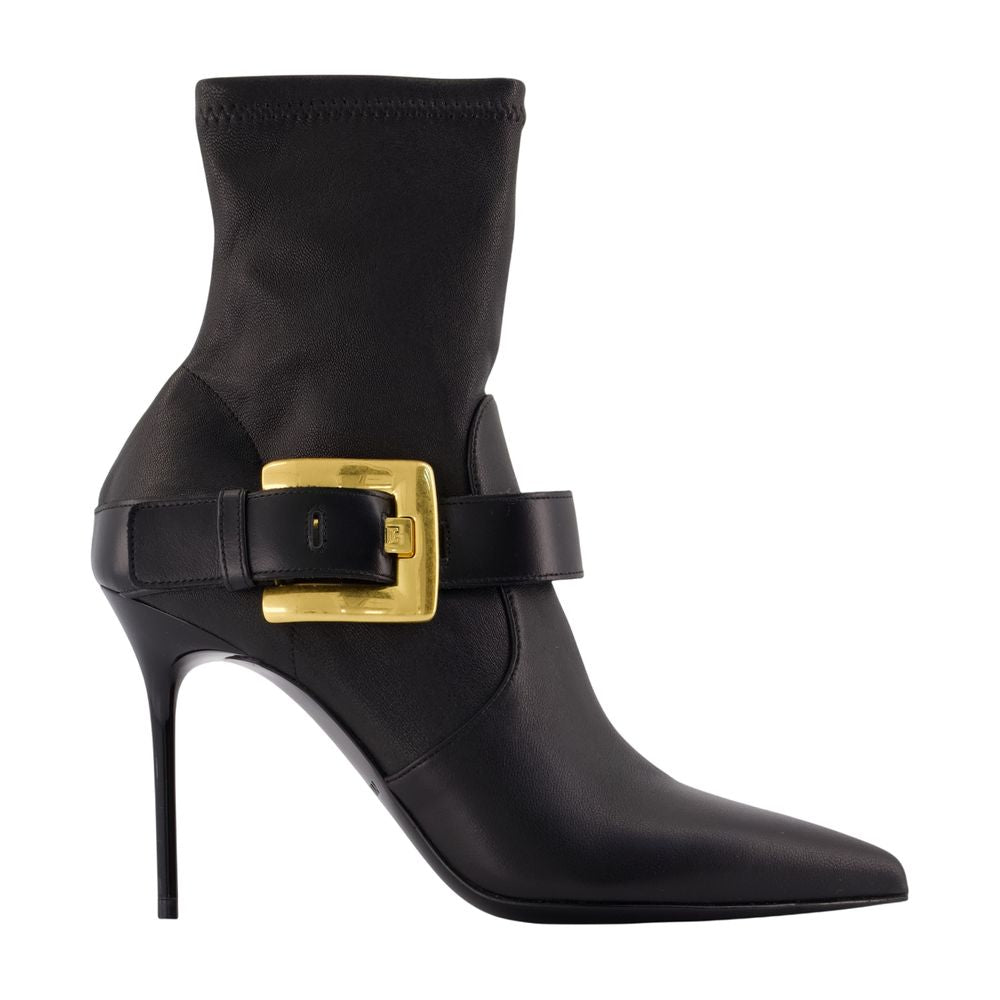 Anthem Stiefeletten - Balmain - Leder - Schwarz