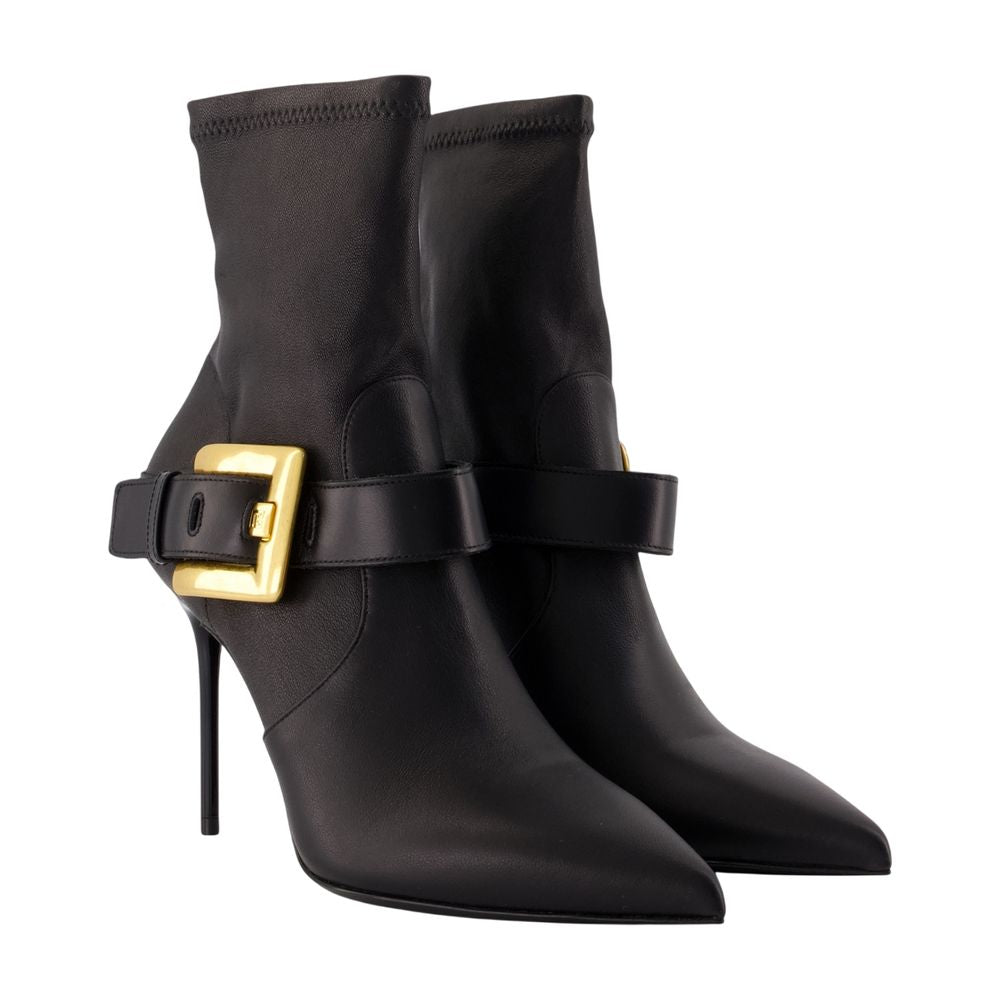 Anthem Stiefeletten - Balmain - Leder - Schwarz