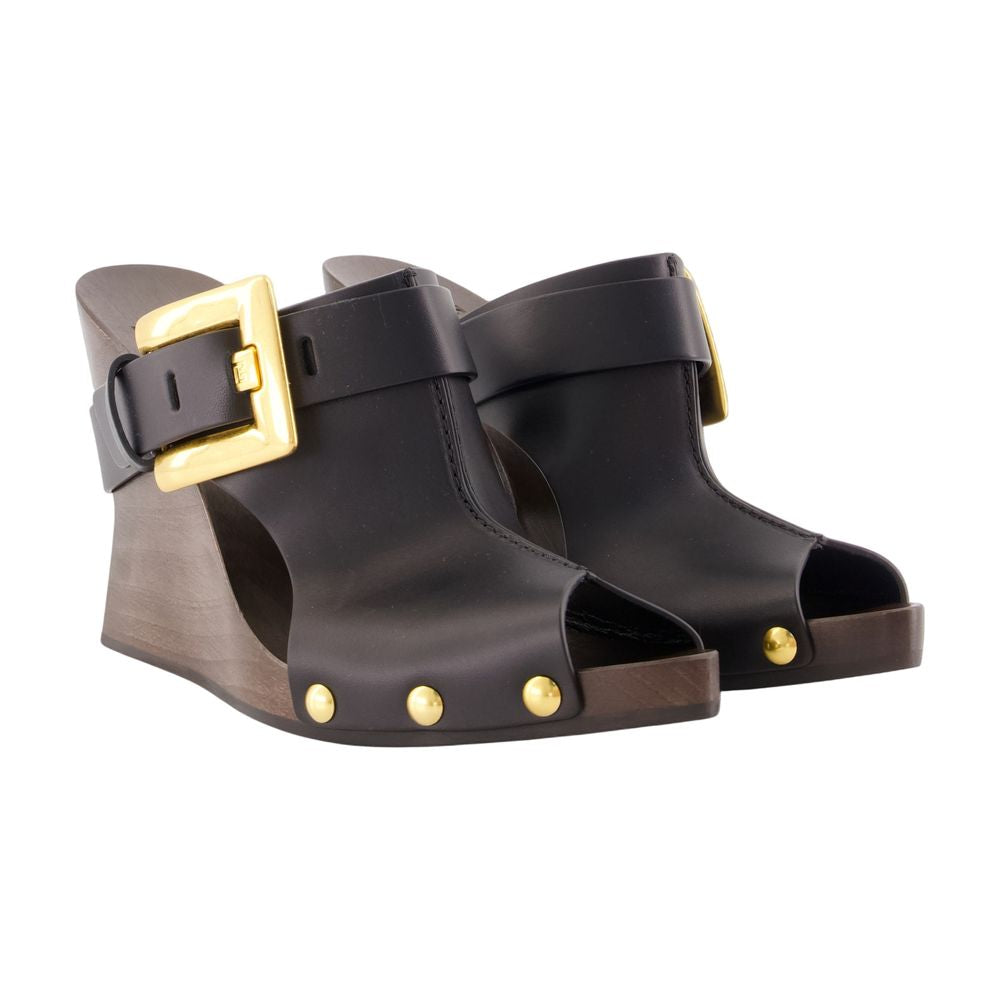 Anthem Sandalen - Balmain - Leder - Schwarz
