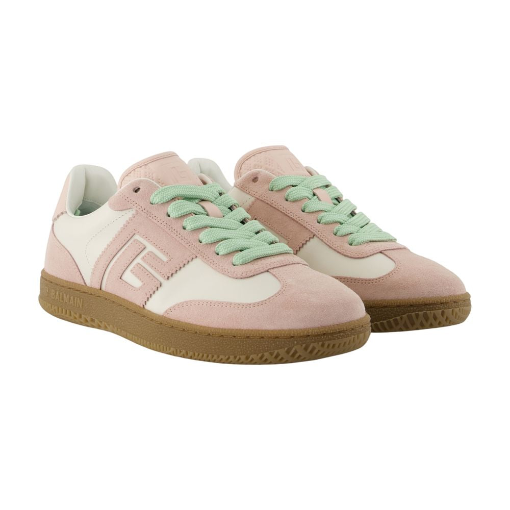 Swan Sneakers - Balmain - Leder - Multi