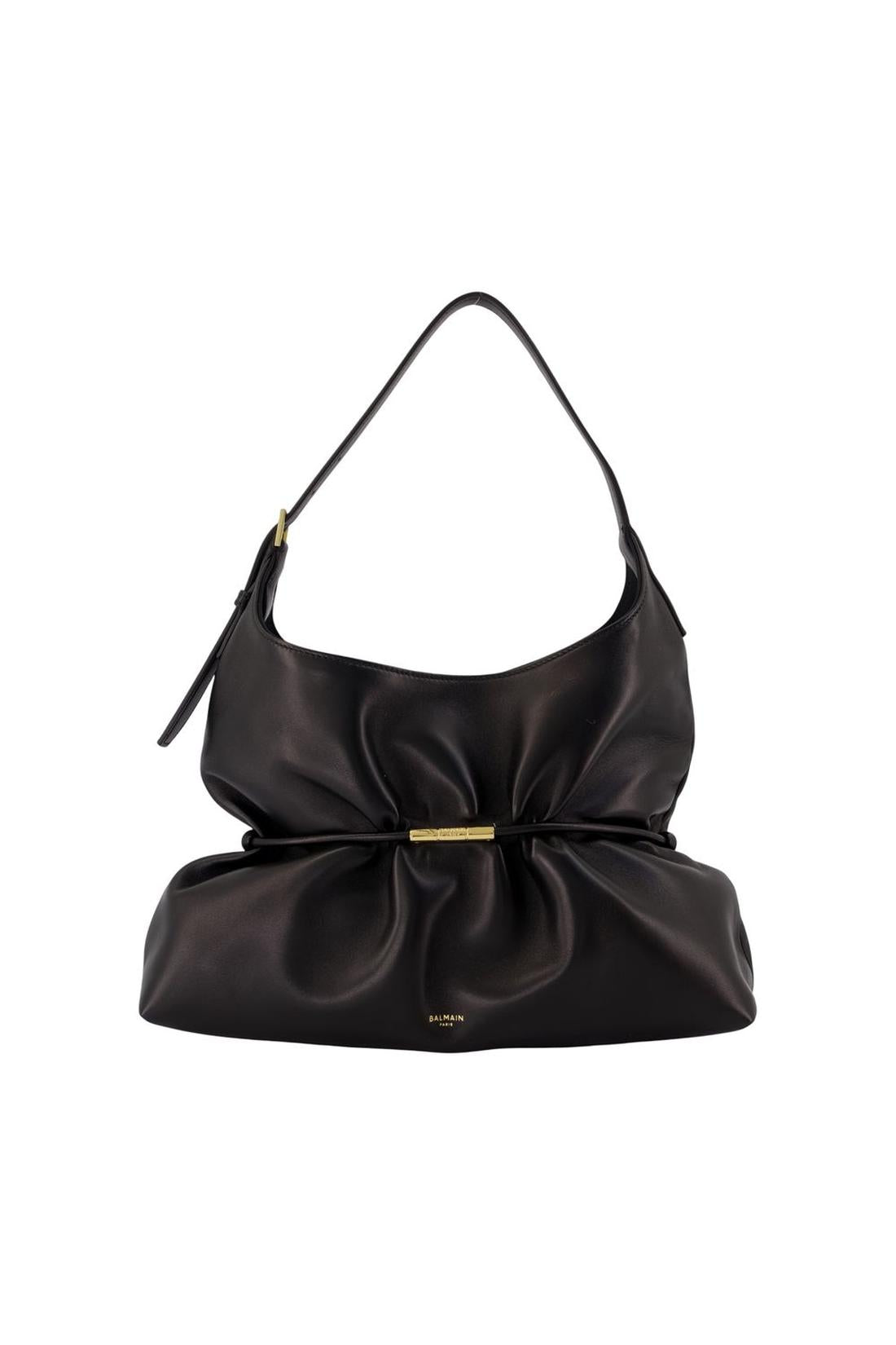 Handtasche Sphynx Medium – Balmain – Leder – Schwarz