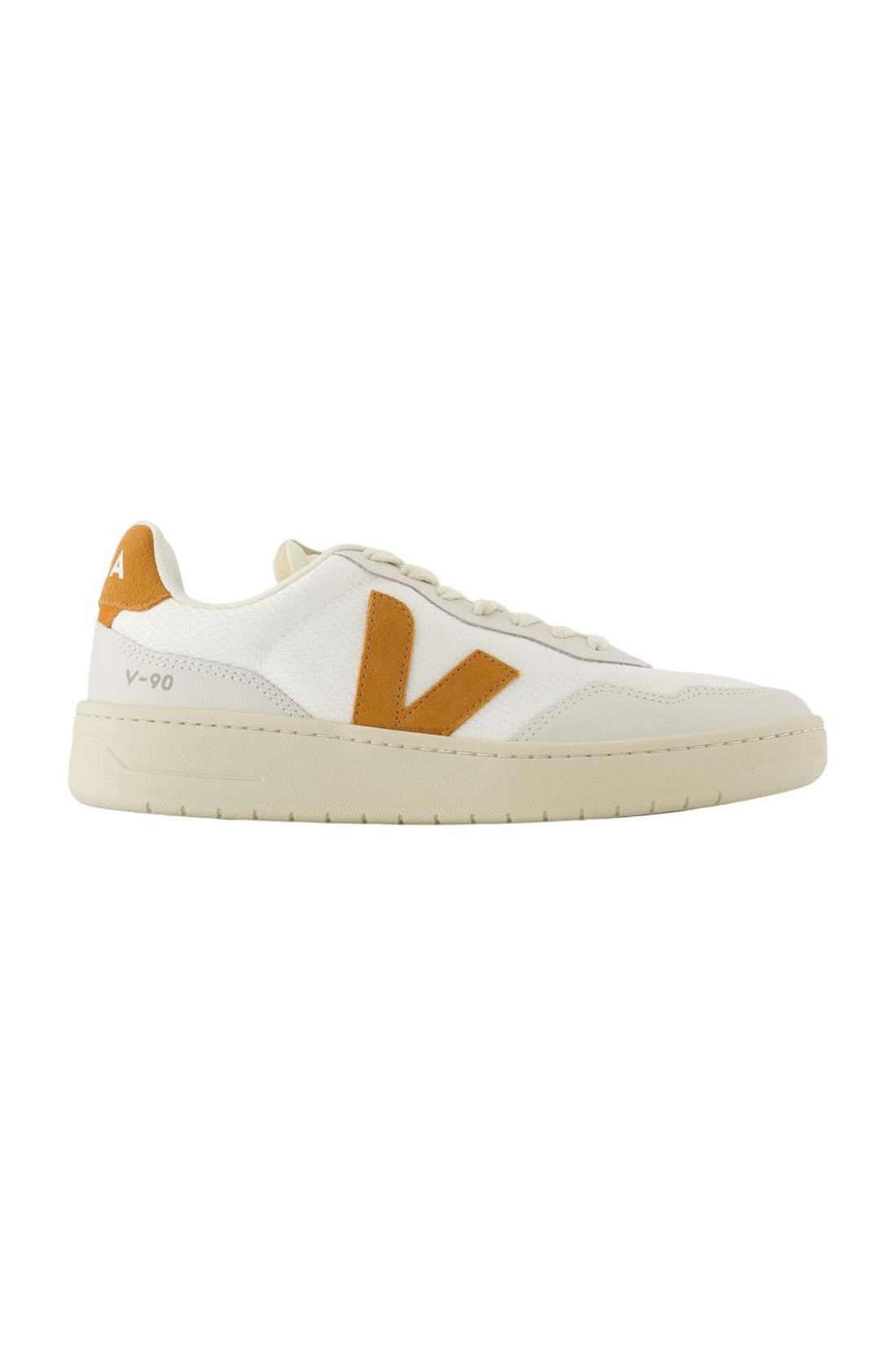 Sneakers V-90 - Veja - Nylon - White