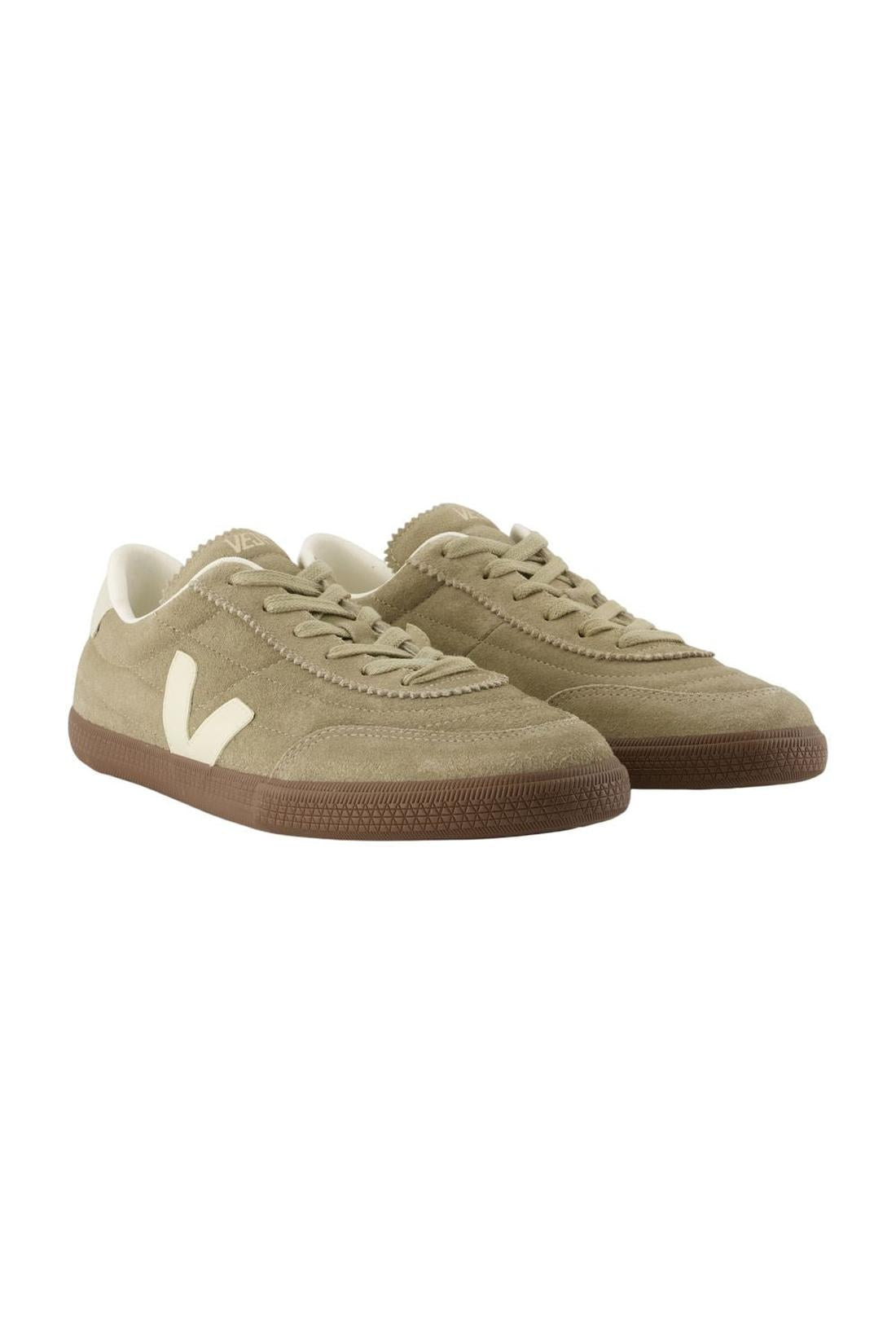 Veja-Panenka Sneakers - Veja - Leder - Khaki-Sneaker-Black-Deal-Outlet-by-ARCHIVIST