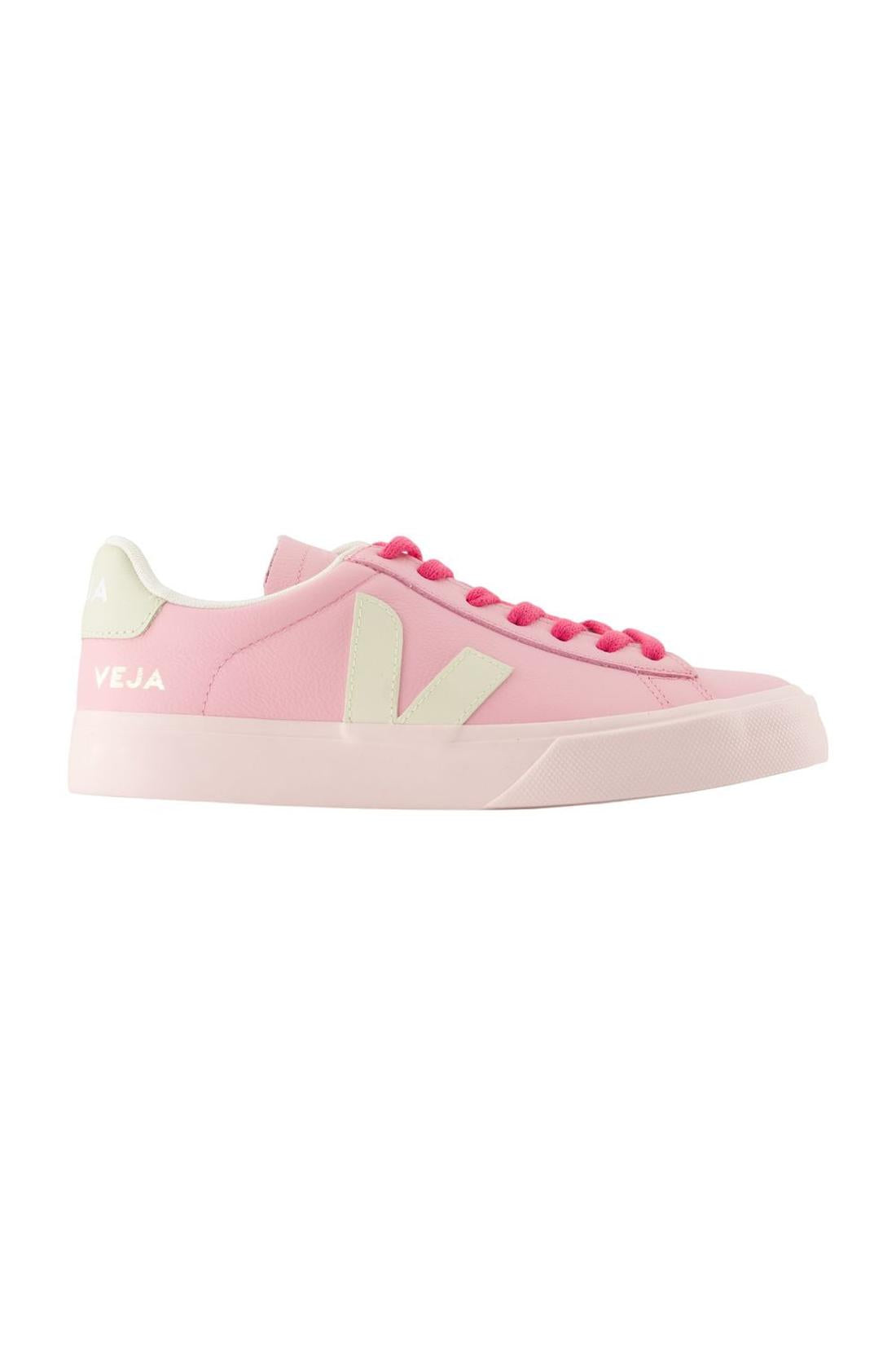 Sneakers Campo - Veja - Leder - Rosa