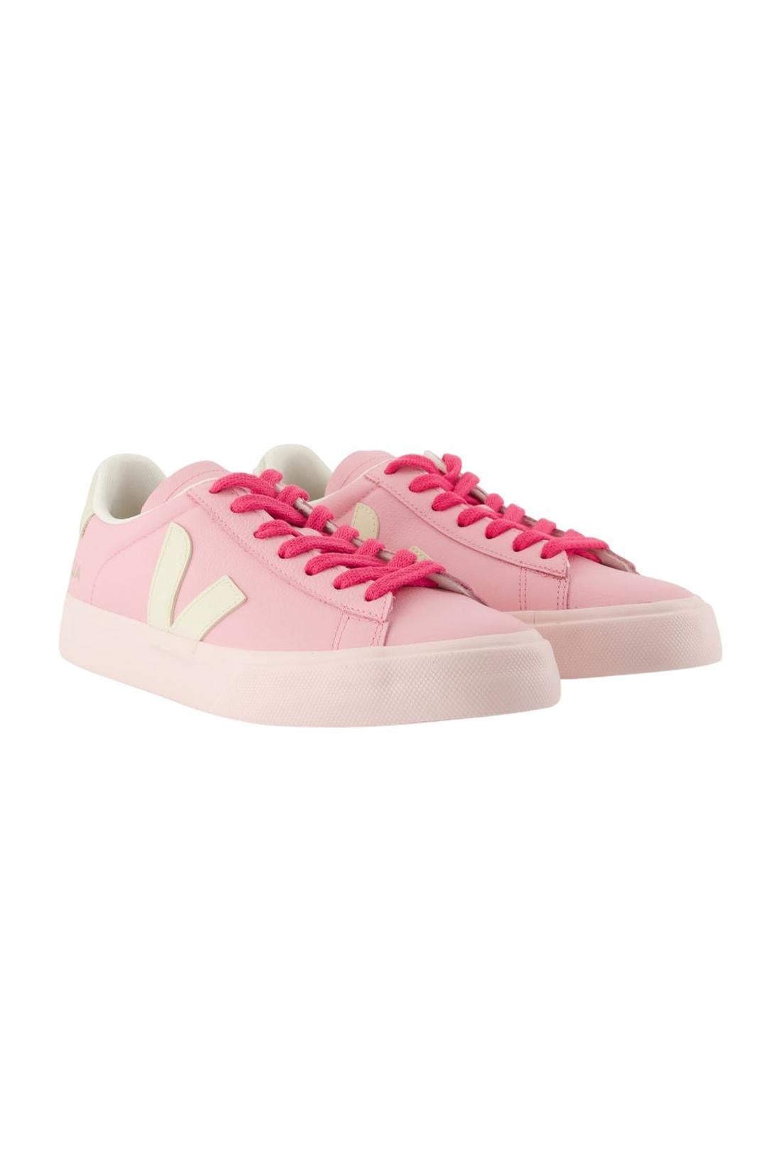 Sneakers Campo - Veja - Leder - Rosa