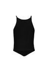 Courreges-Signature Top - Courreges - Baumwolle - Schwarz-Shirts-Black-Deal-Outlet-by-ARCHIVIST