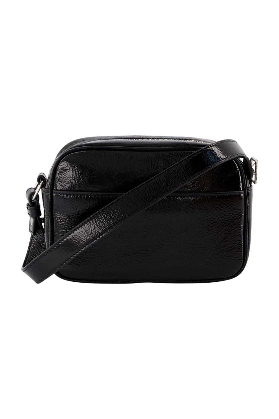 Reedition Camera Schultertasche - Courreges - Leder - Schwarz-Taschen-Courreges-ARCHIVIST