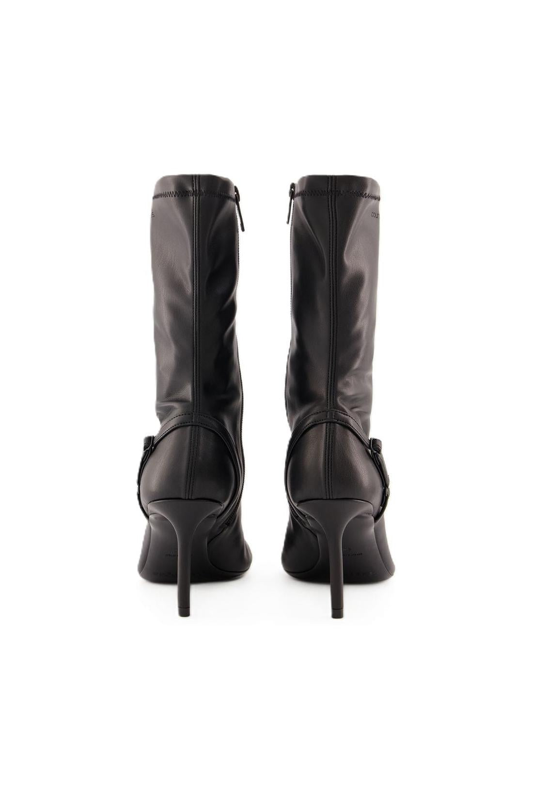 Boots - Courreges - PVC - Black