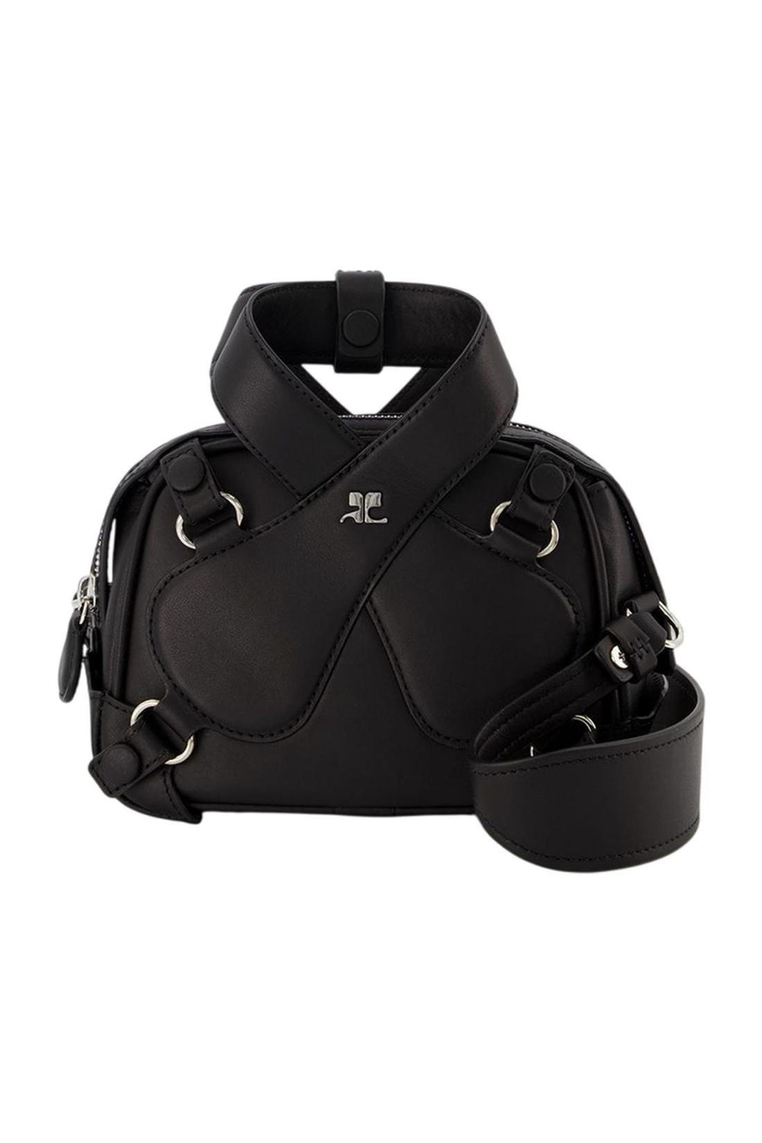 Tasche X Loop Baguette – Courreges – Leder – Schwarz