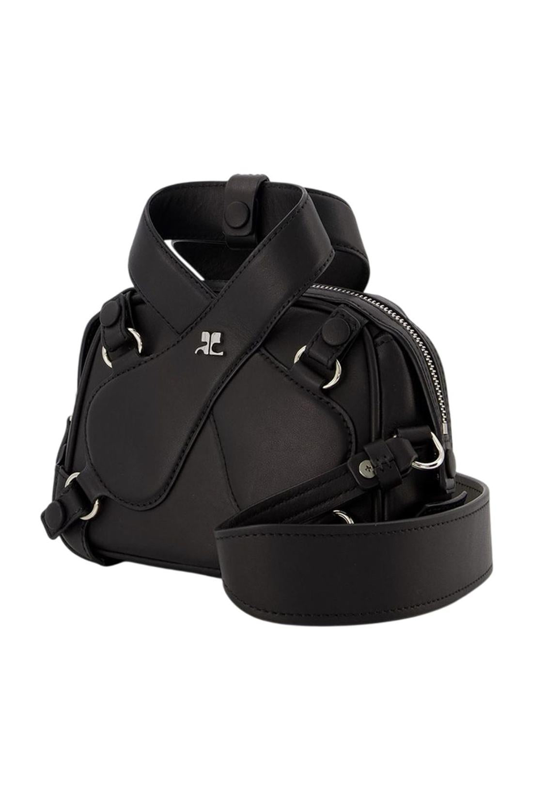 Tasche X Loop Baguette – Courreges – Leder – Schwarz