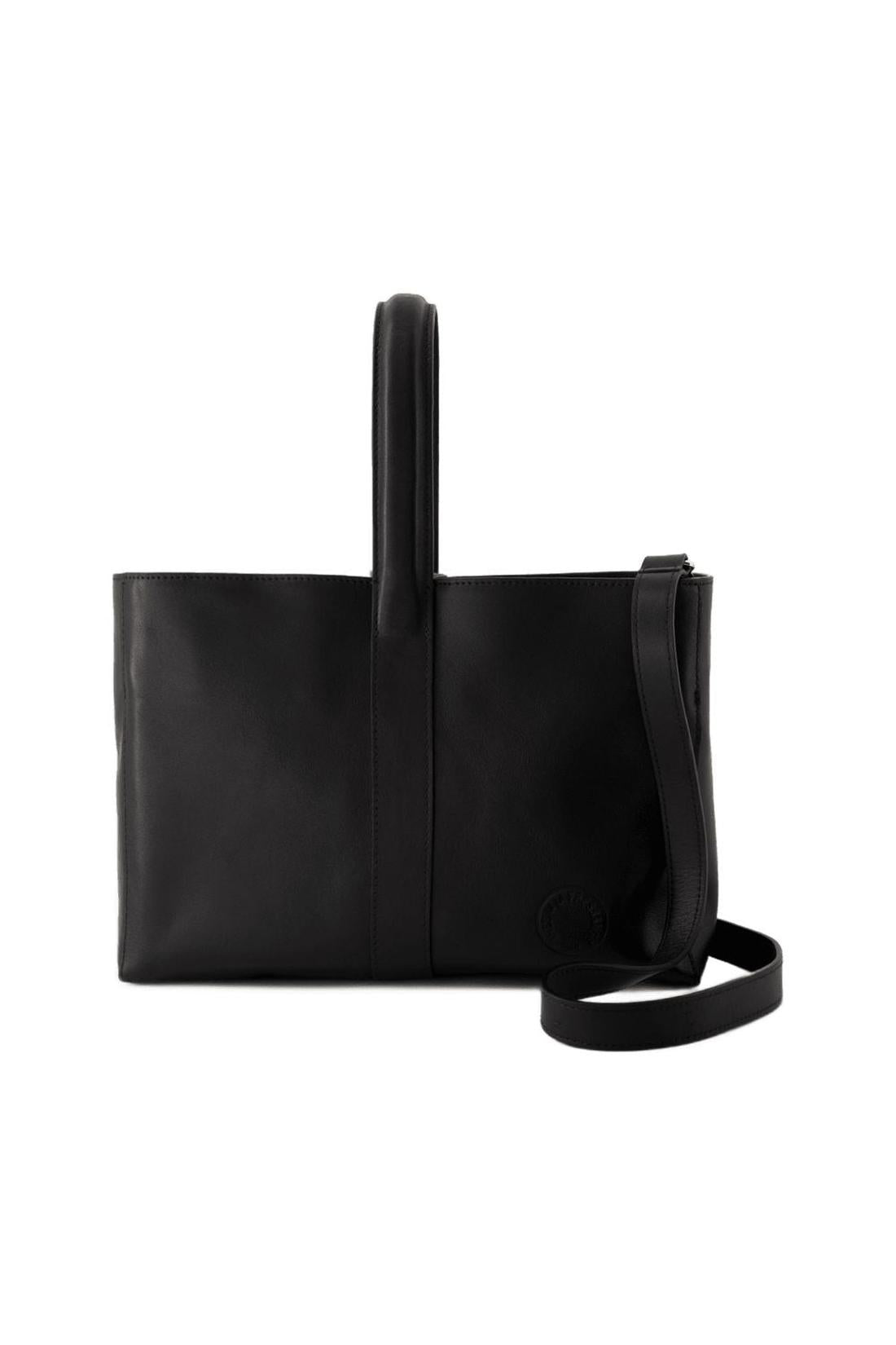 Leonore Handtasche - Ines de la Fressange - Leder - Schwarz