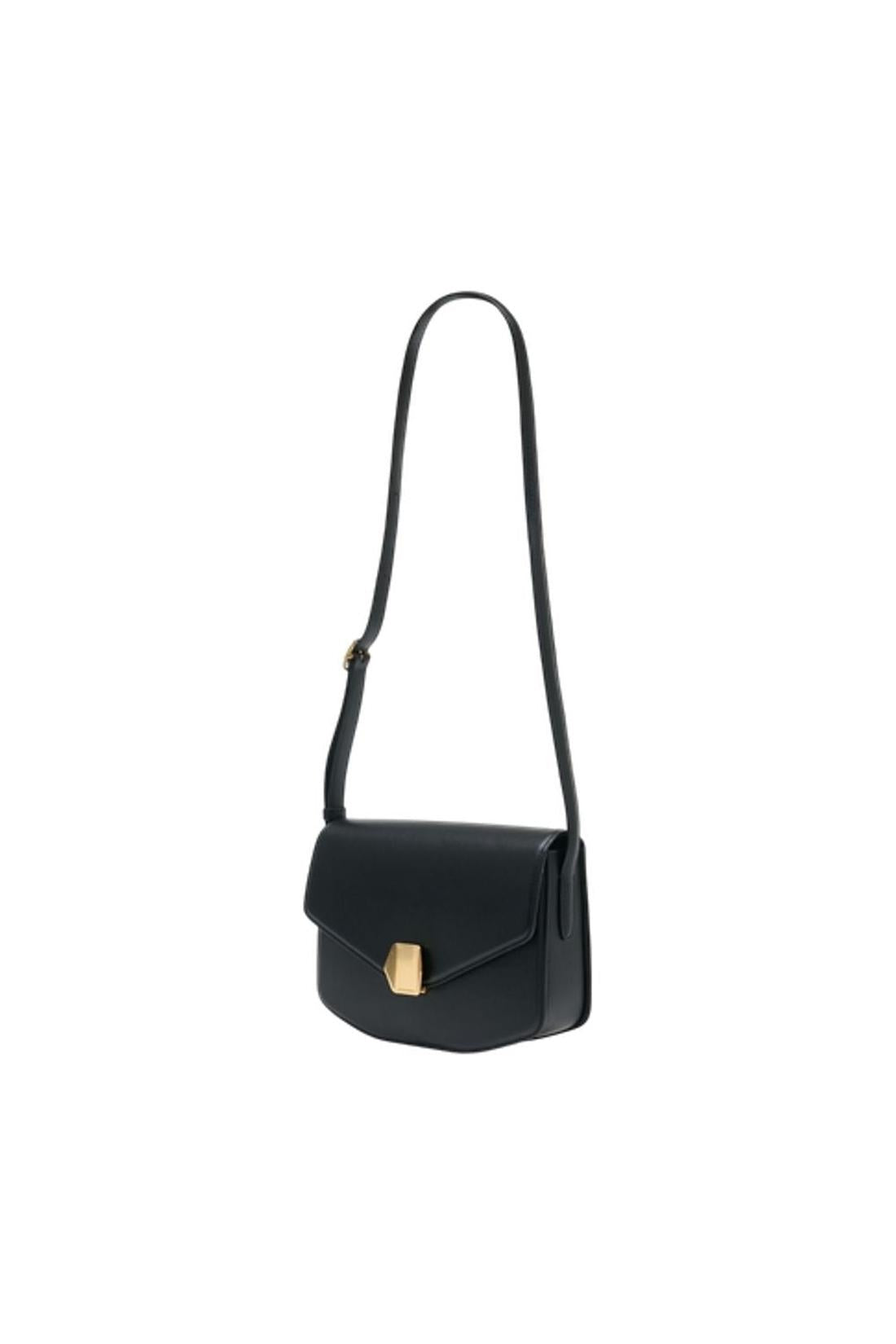 Le Junebag Schultertasche - OFFICINE GENERALE - Leder - Schwarz