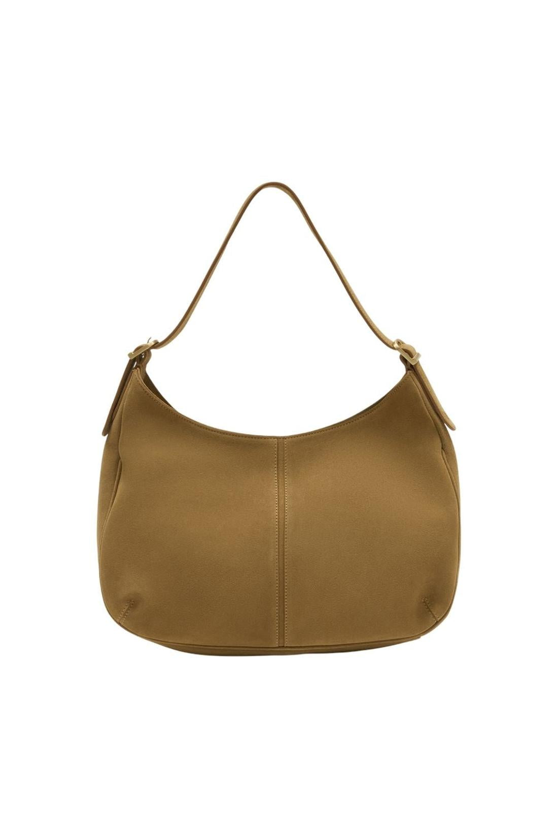 Big Schultertasche - Rouje - Leder - Braun