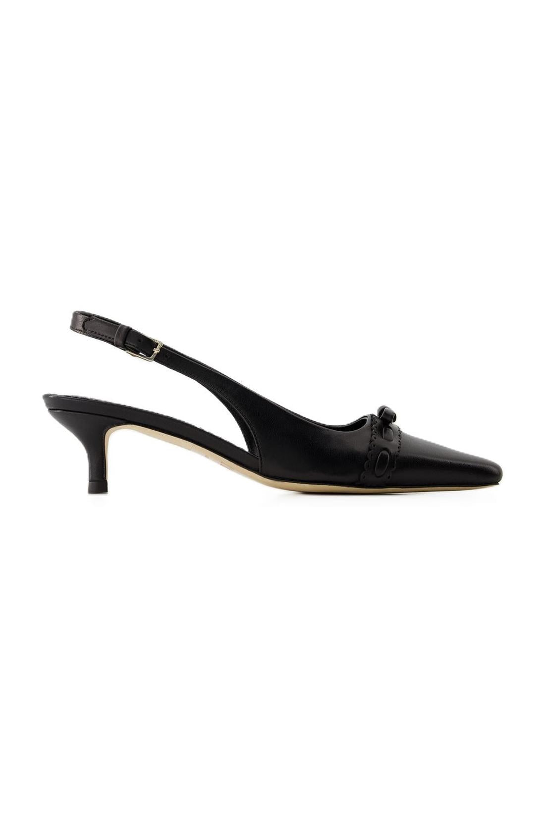 Abelia Sandals - Rouje - Leather - Black