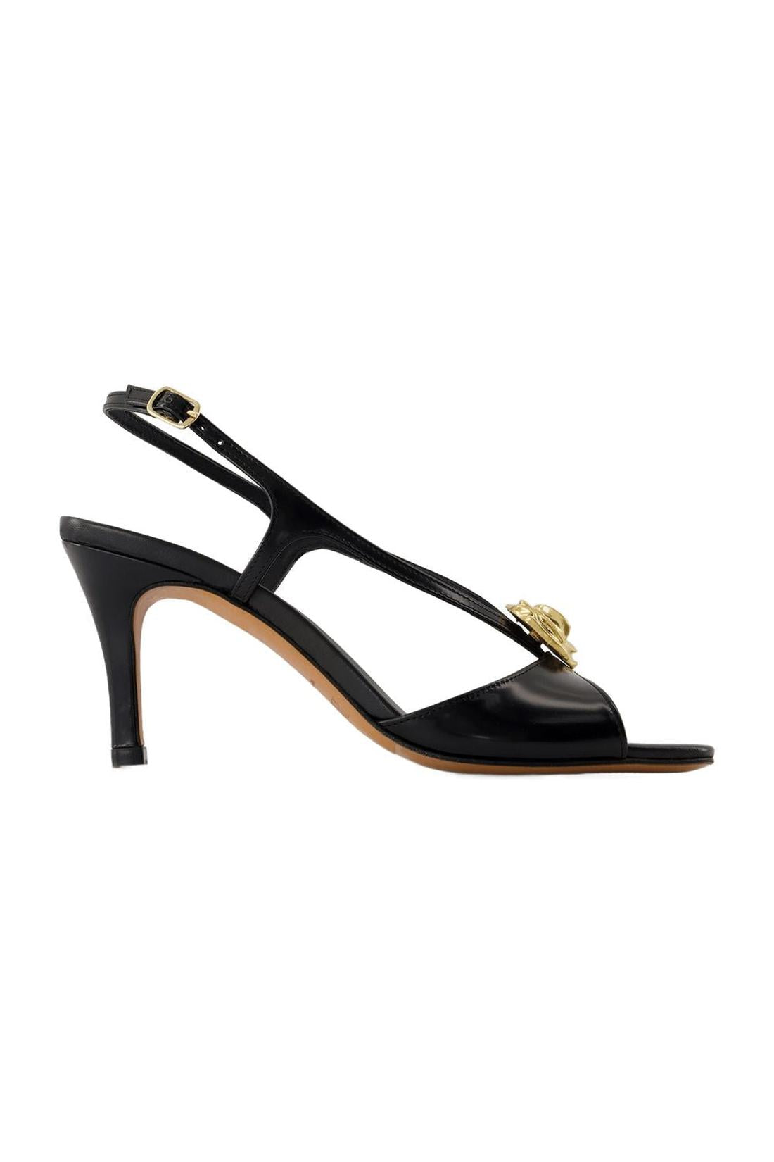 Rouje-Rosa Sandalen - Rouje - Leder - Schwarz-schuhe / sandalen-Black-Deal-Outlet-by-ARCHIVIST