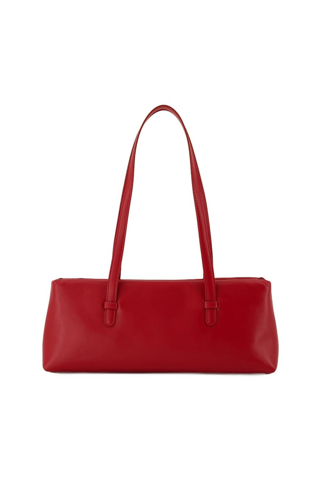 Extended shoulder bag - Rouje - Leather - Red