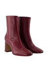Rouje-Stiefeletten Claudia - Rouje - Leder - Bordeaux-Stiefel & Stiefeletten-Black-Deal-Outlet-by-ARCHIVIST