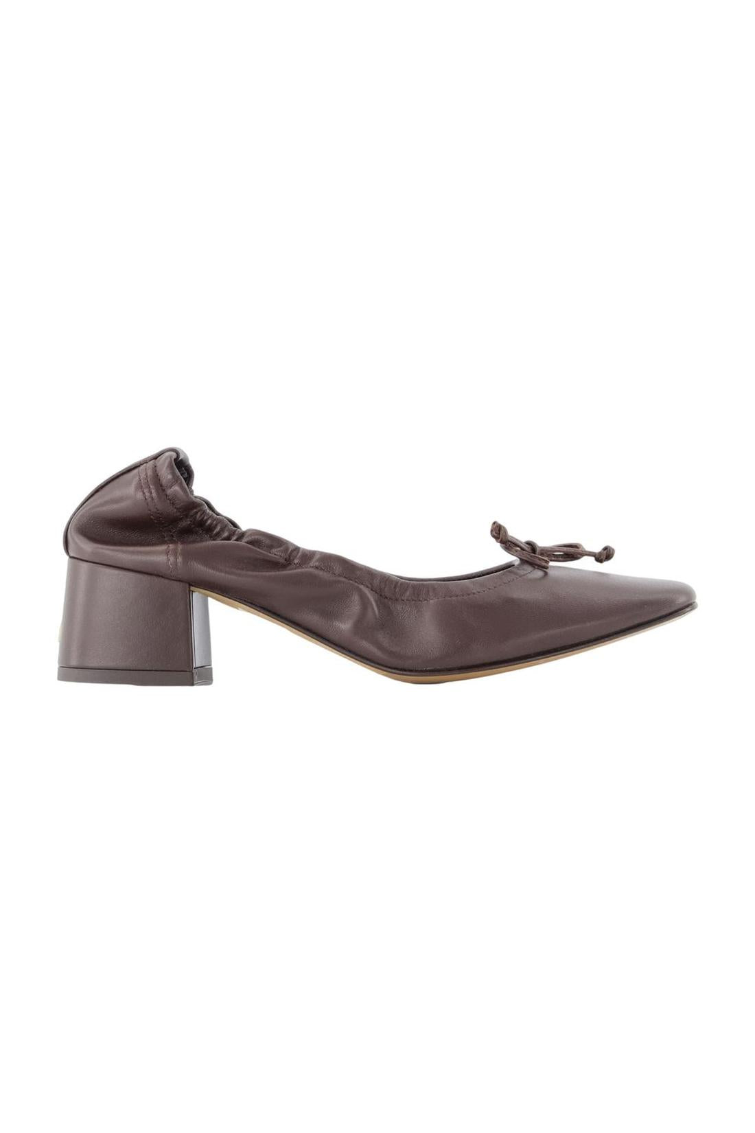 Nicoise Pumps - Rouje - Leder - Braun