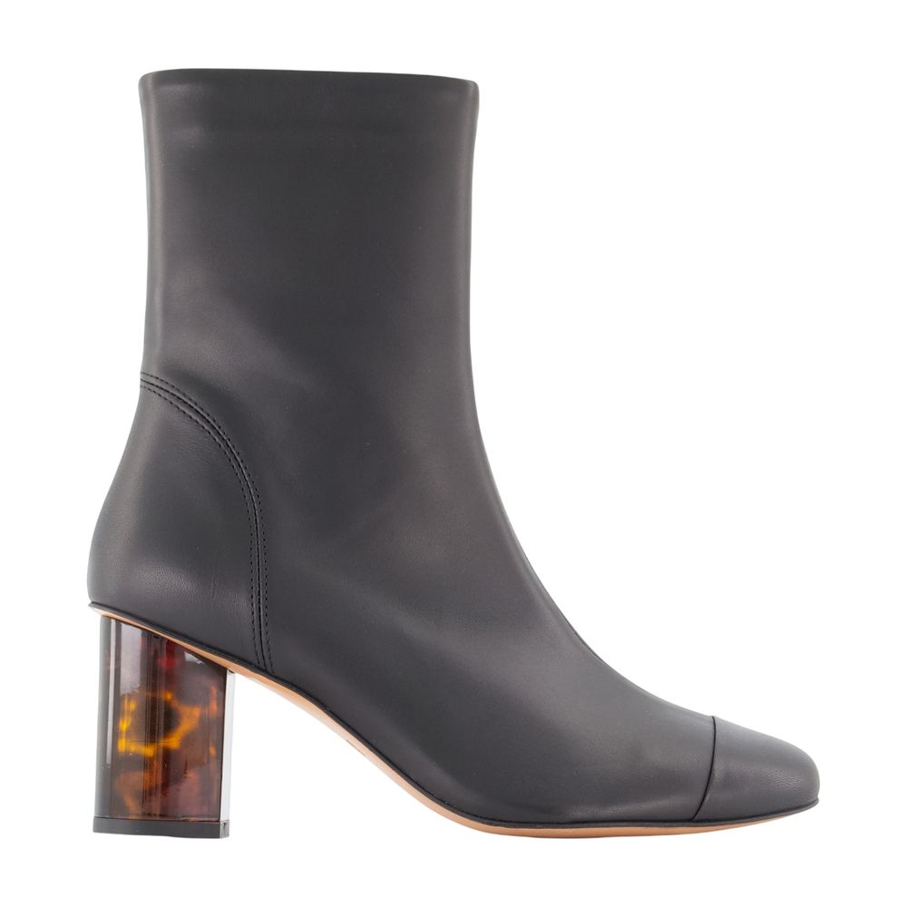 Loula-Stiefeletten – Rouje – Leder – Schwarz