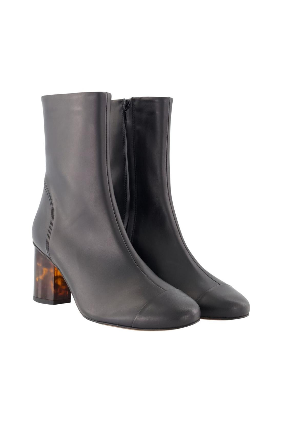 Loula-Stiefeletten – Rouje – Leder – Schwarz
