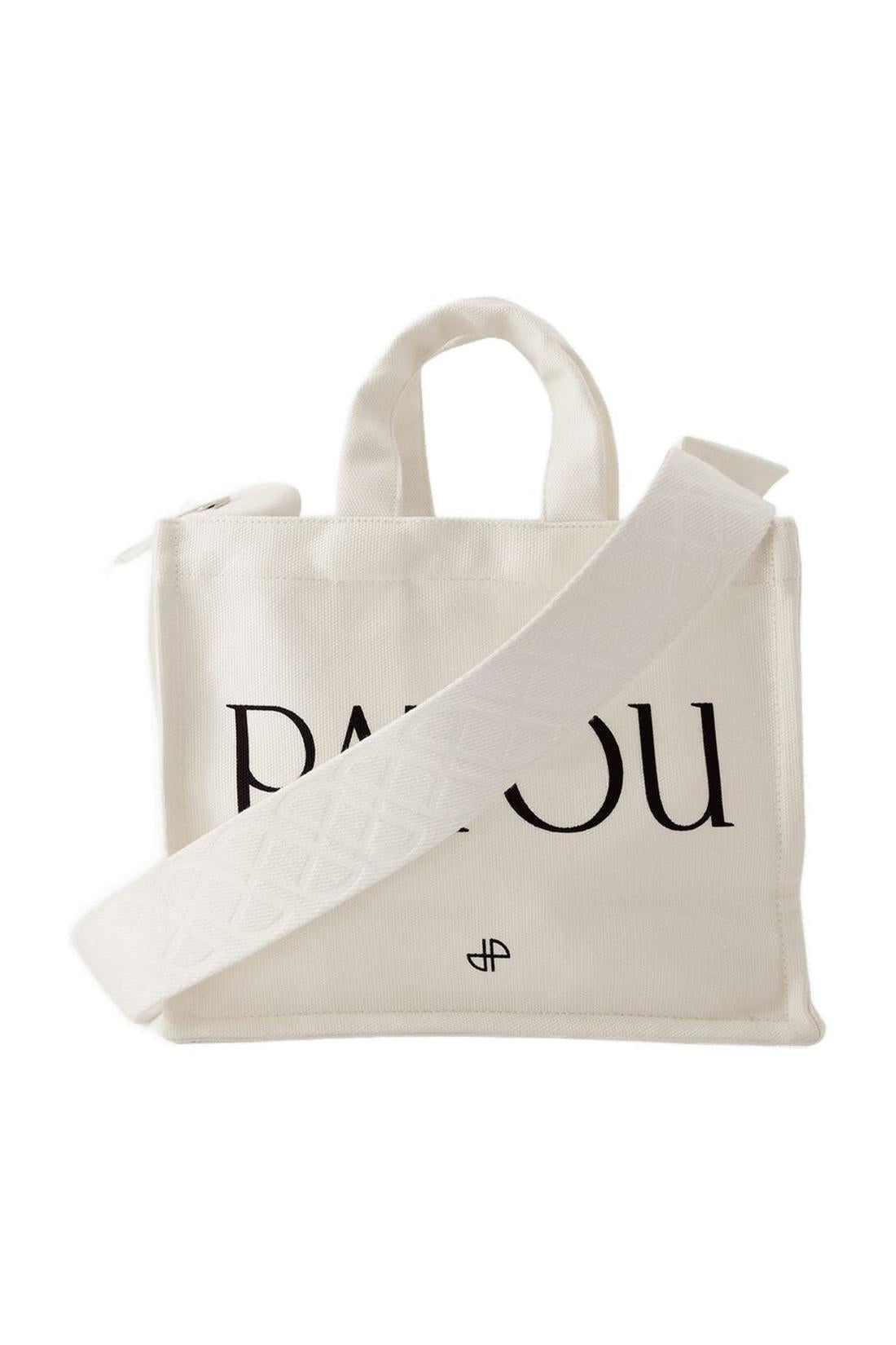 Tote Bag Patou Small - Patou - Cotton - Cream