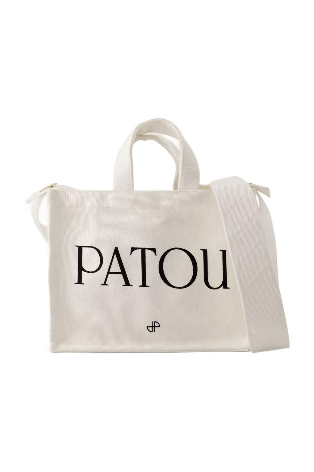 Tote Bag Patou Small - Patou - Cotton - Cream