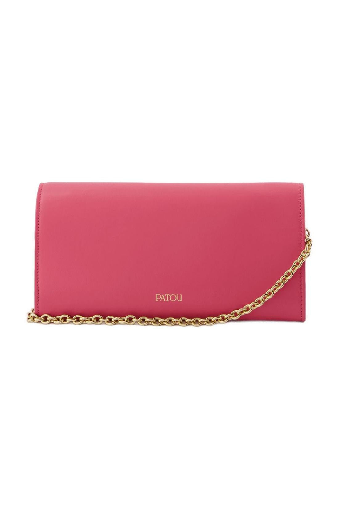 Wallet On Chain - PATOU - Leder - Pink