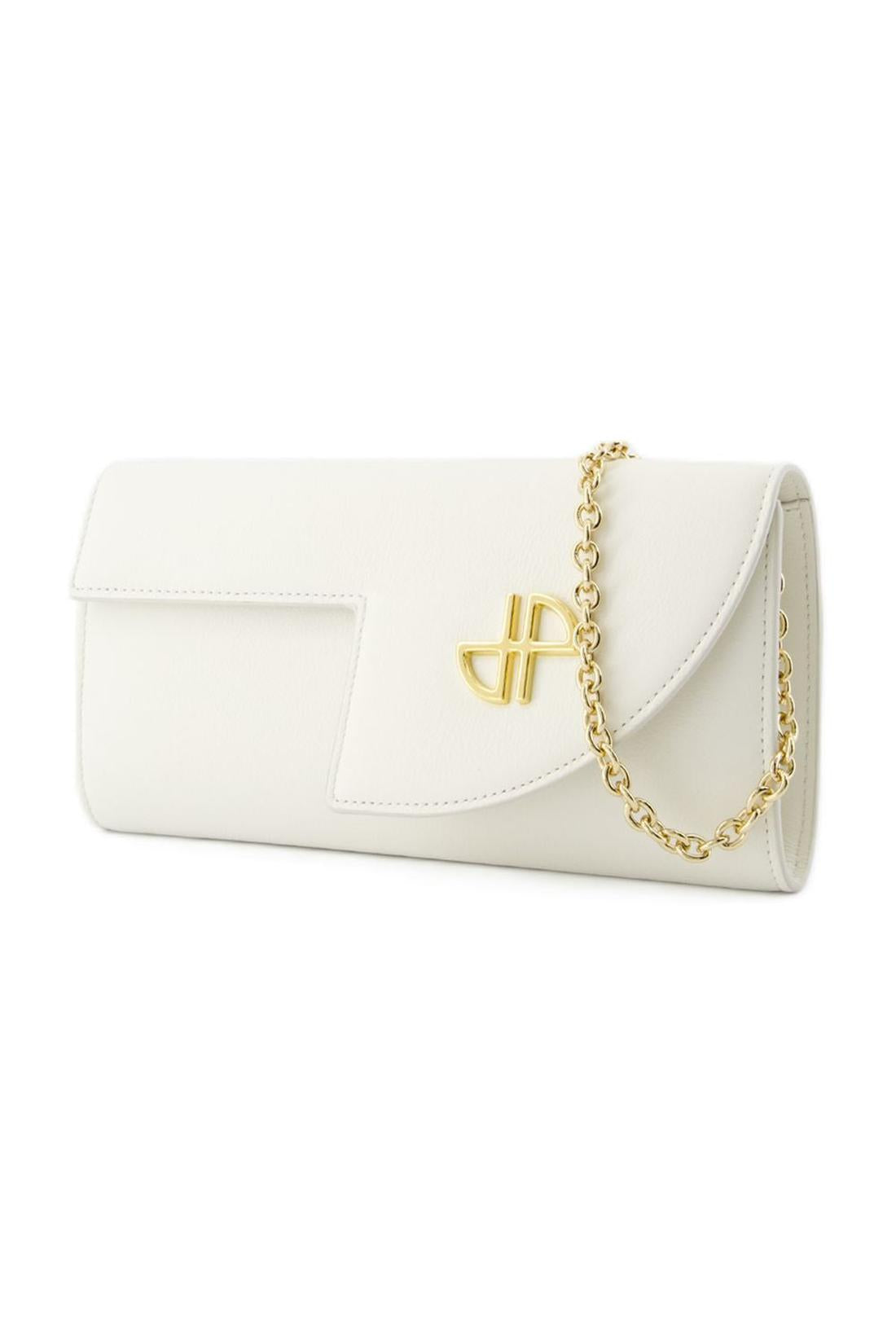 Wallet On Chain - PATOU - Leder - Weiß