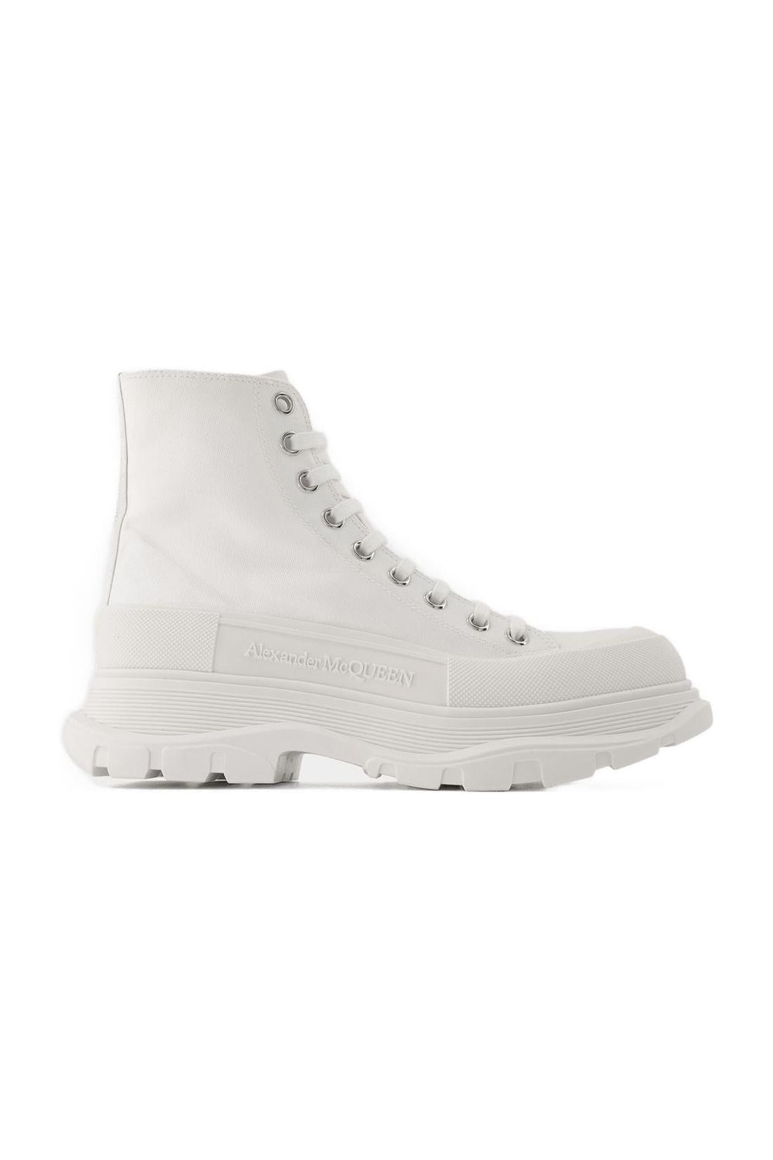 Tread Slick sneakers in white canvas