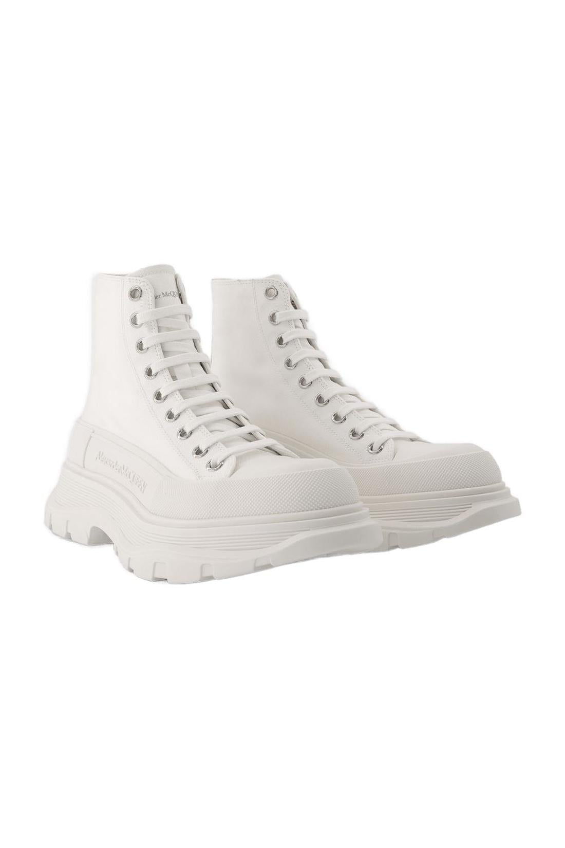 Tread Slick sneakers in white canvas