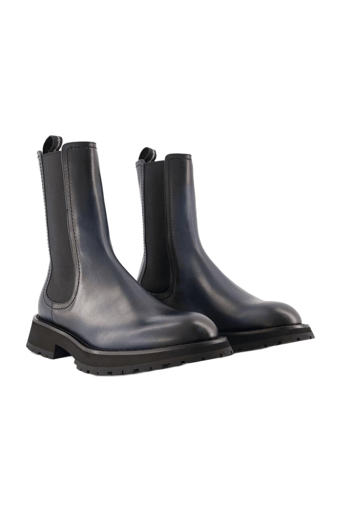 Chelsea Boots - Alexander McQueen - Leather - Anthracite