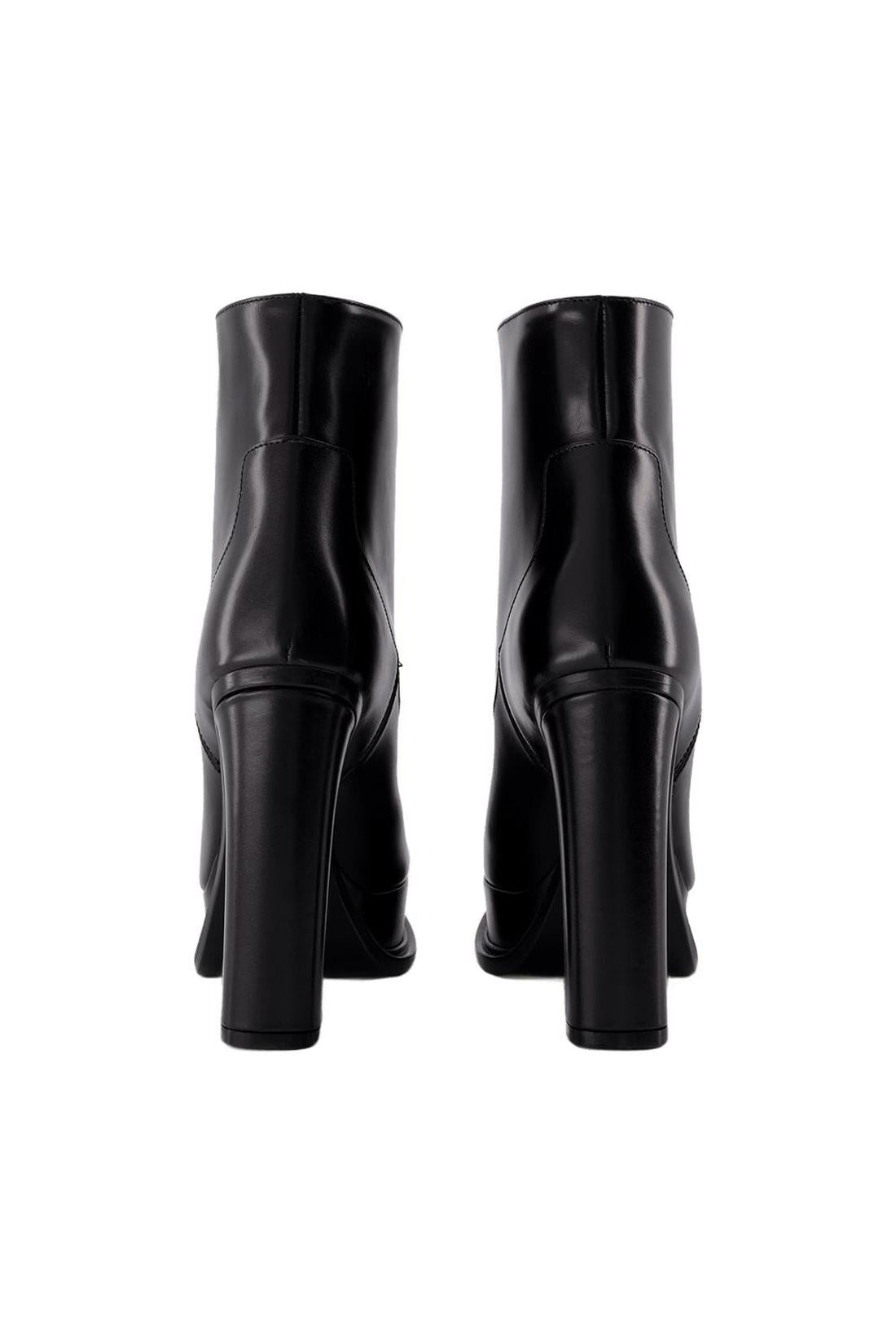 Stiefeletten - Alexander McQueen - Leder - Schwarz