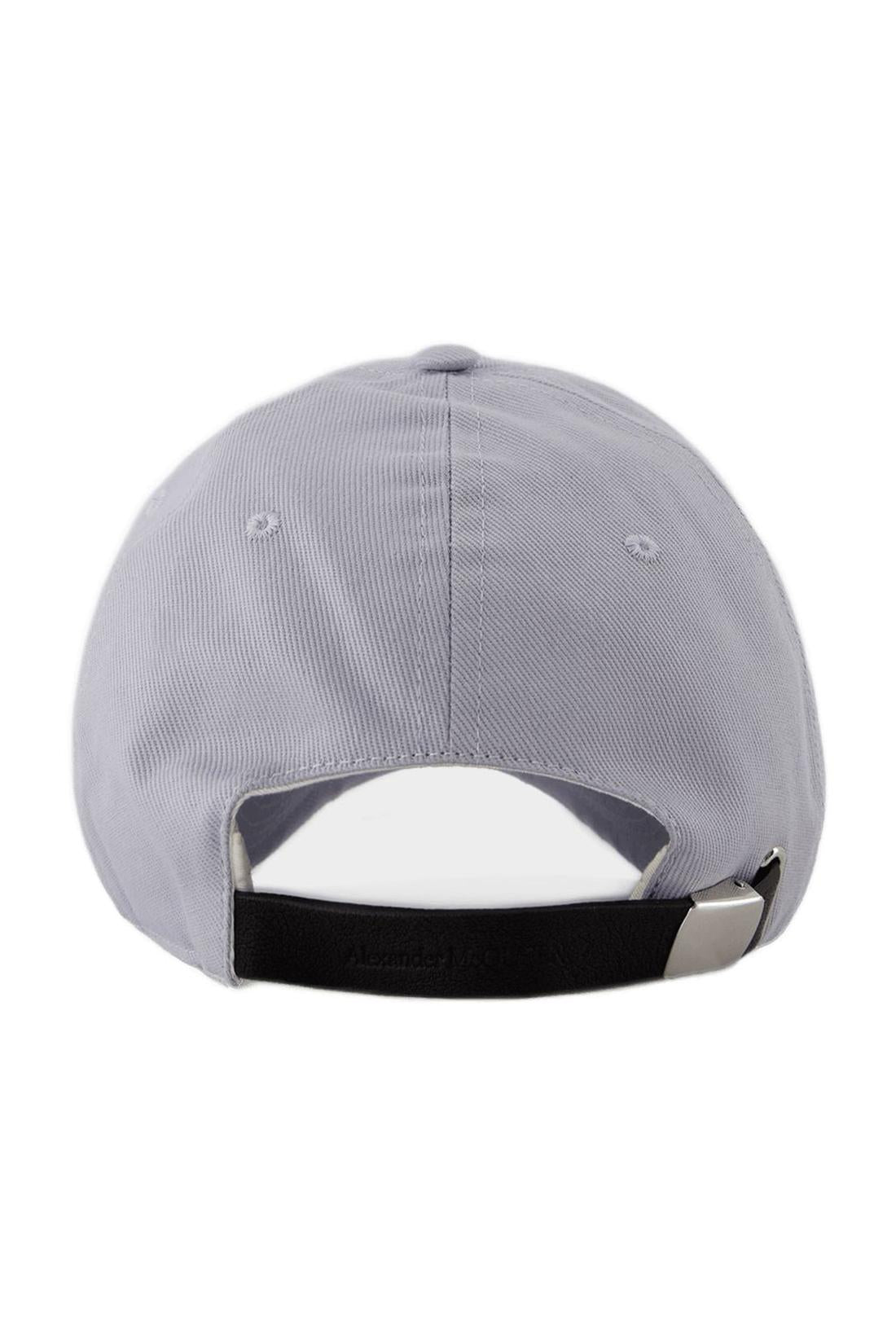Logo-Cap - Alexander Mcqueen - Baumwolle - Hellgrau