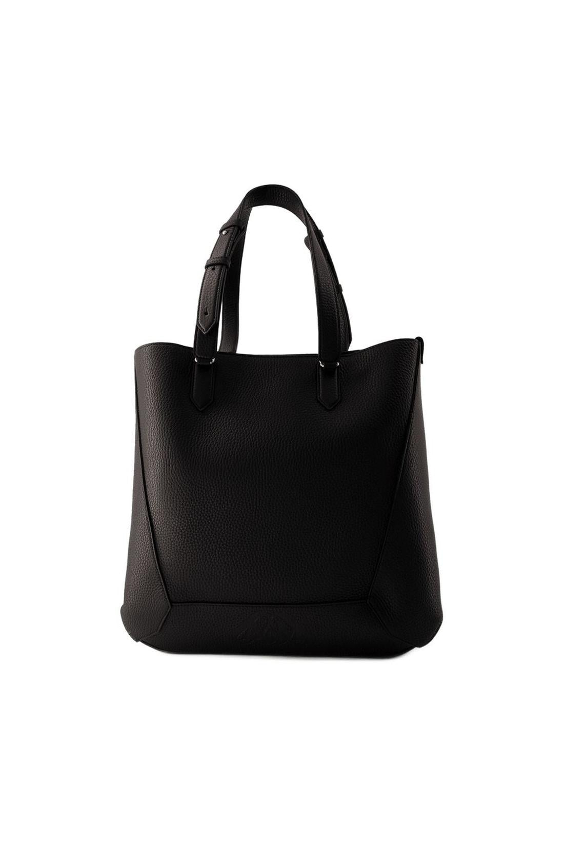 The Edge Medium Cabas - Alexander Mcqueen - Leder - Schwarz