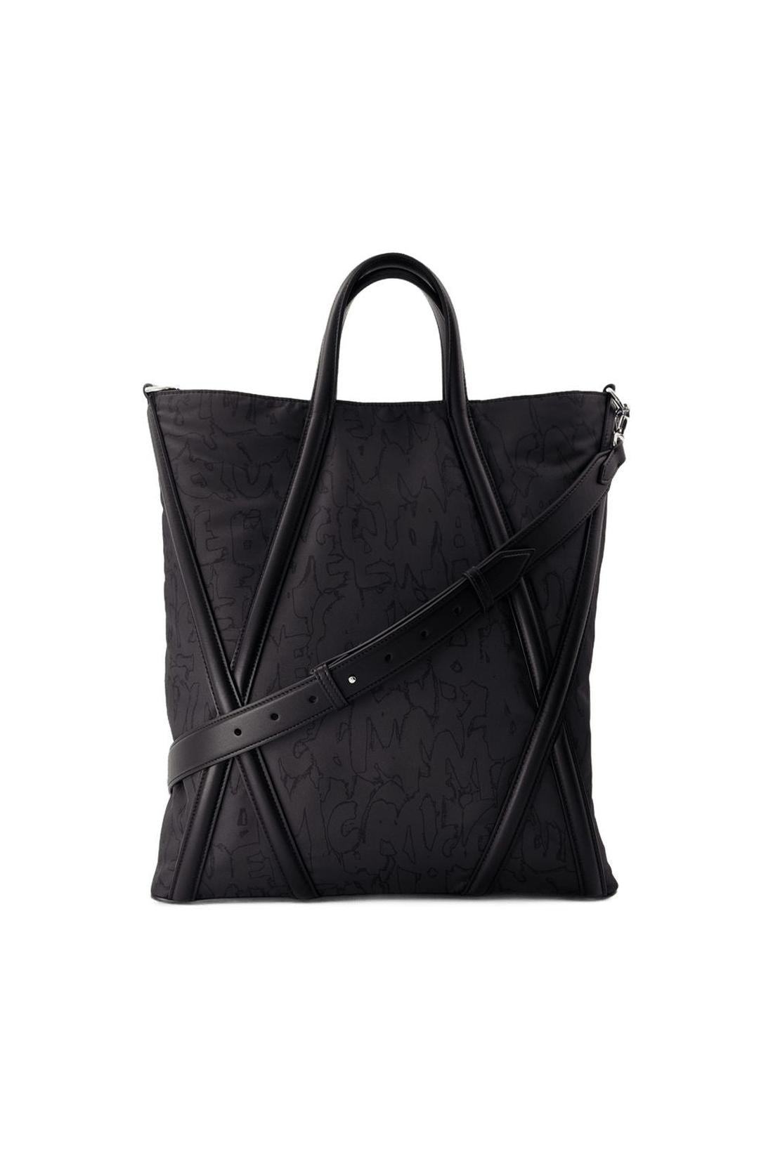 Shoulder Bag Harness - Alexander McQueen - Nylon - Black