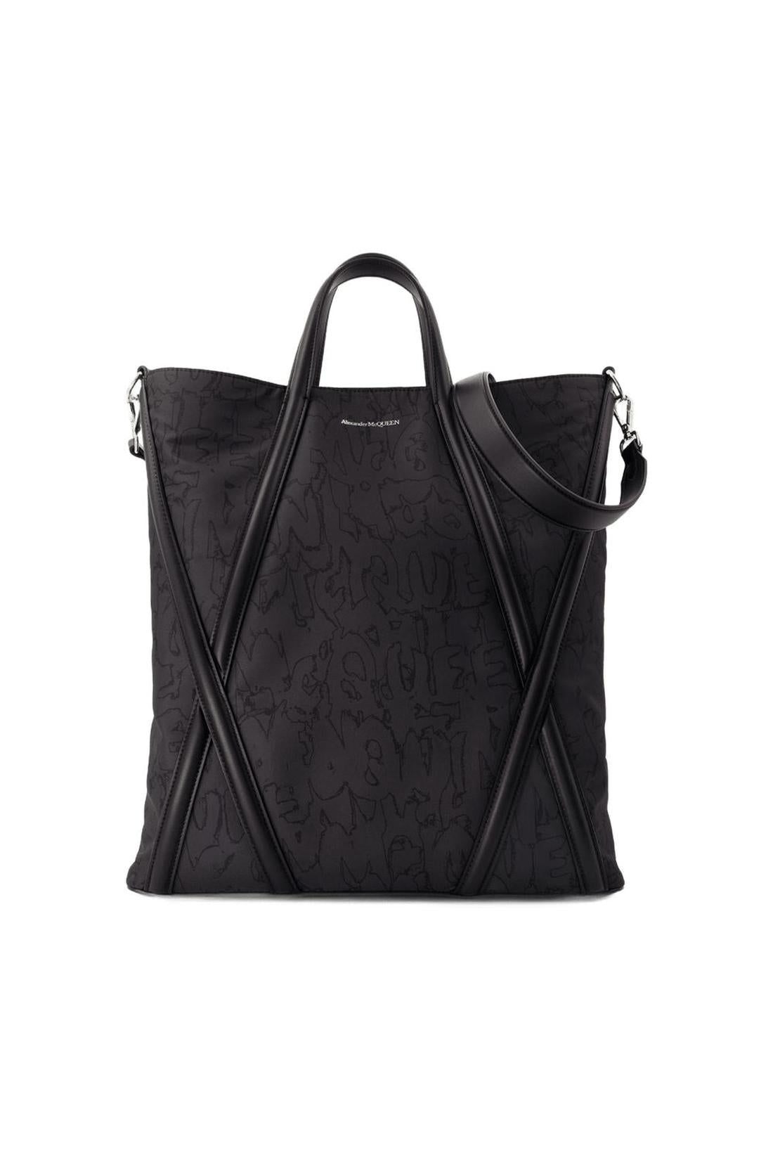 Shoulder Bag Harness - Alexander McQueen - Nylon - Black