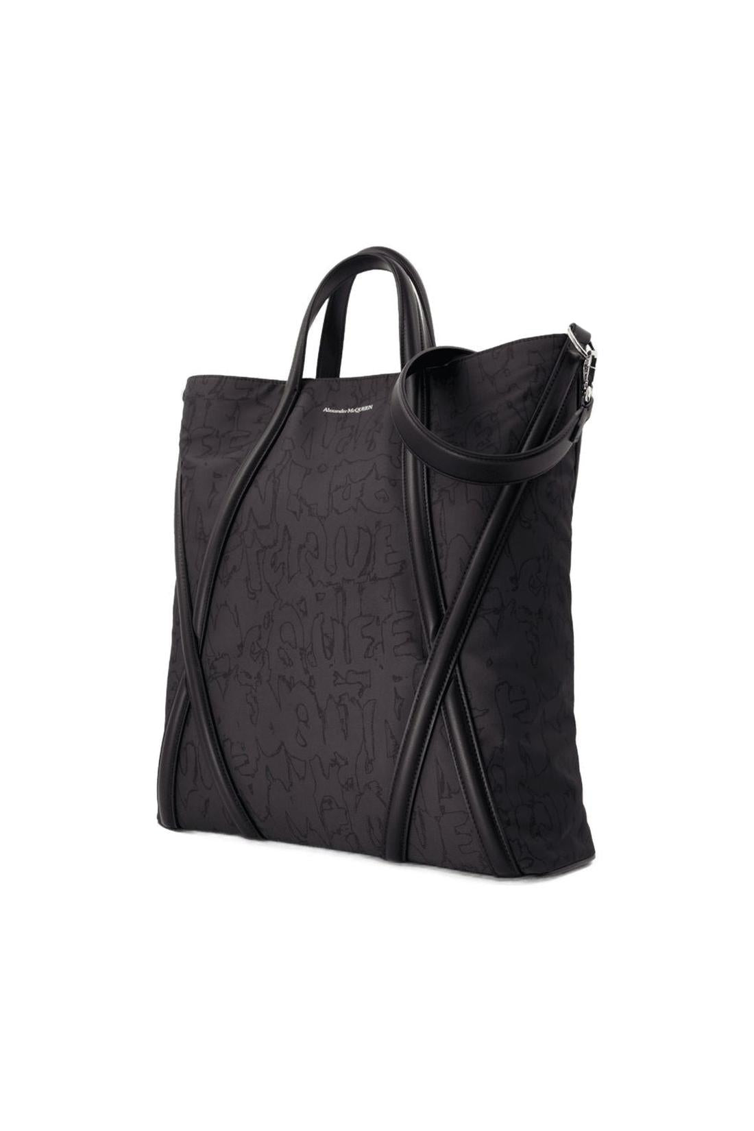 Shoulder Bag Harness - Alexander McQueen - Nylon - Black