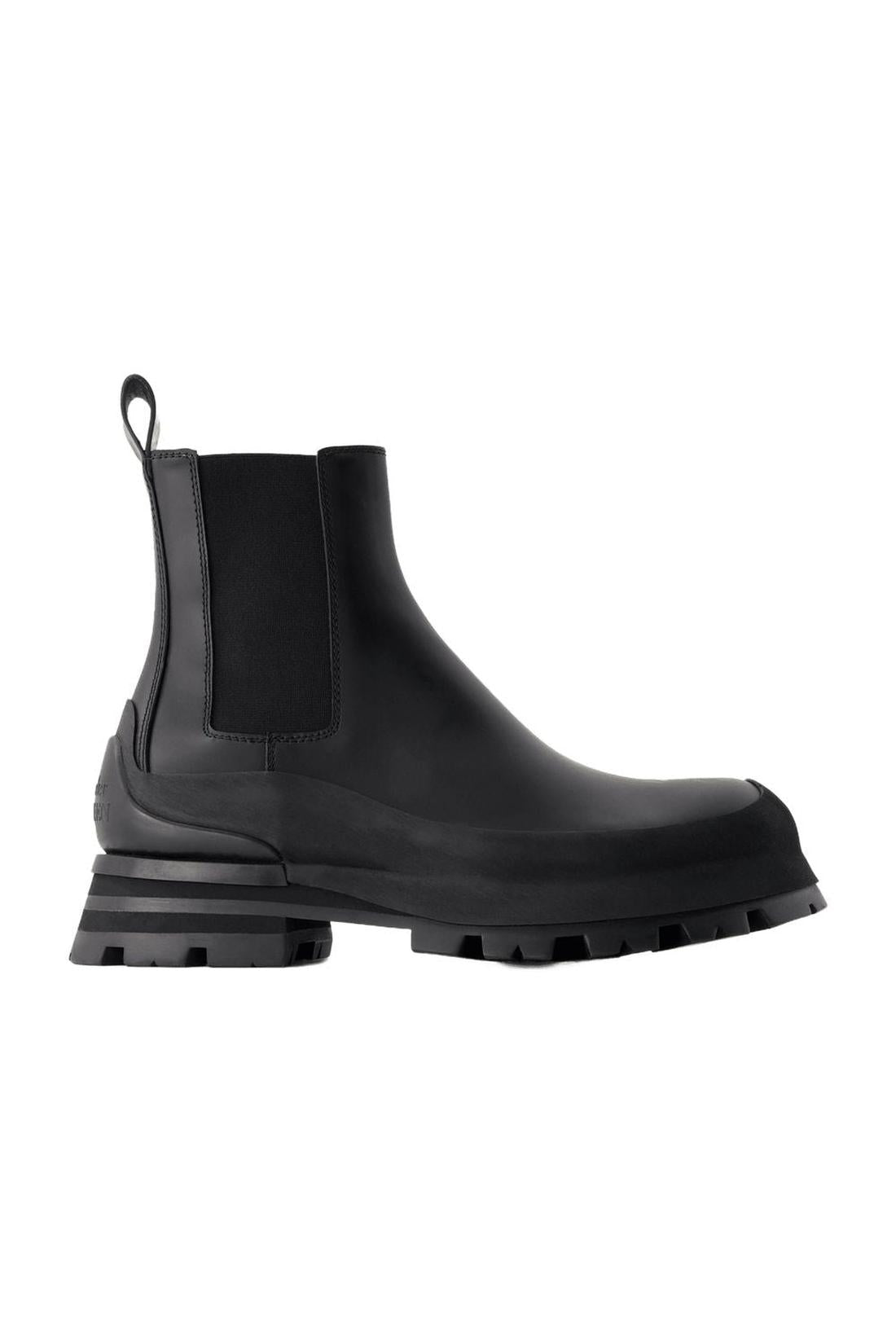 Wander Stiefeletten - Alexander Mcqueen - Leder - Schwarz