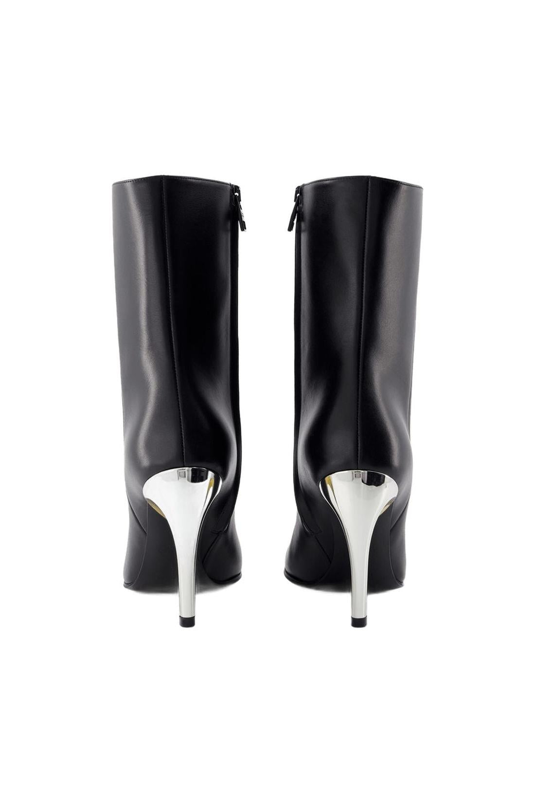 Seal ankle boots - Alexander McQueen - leather - black