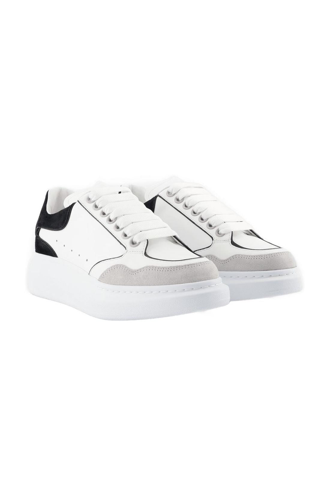 Oversized Sneakers - Alexander Mcqueen - Leather - Grey