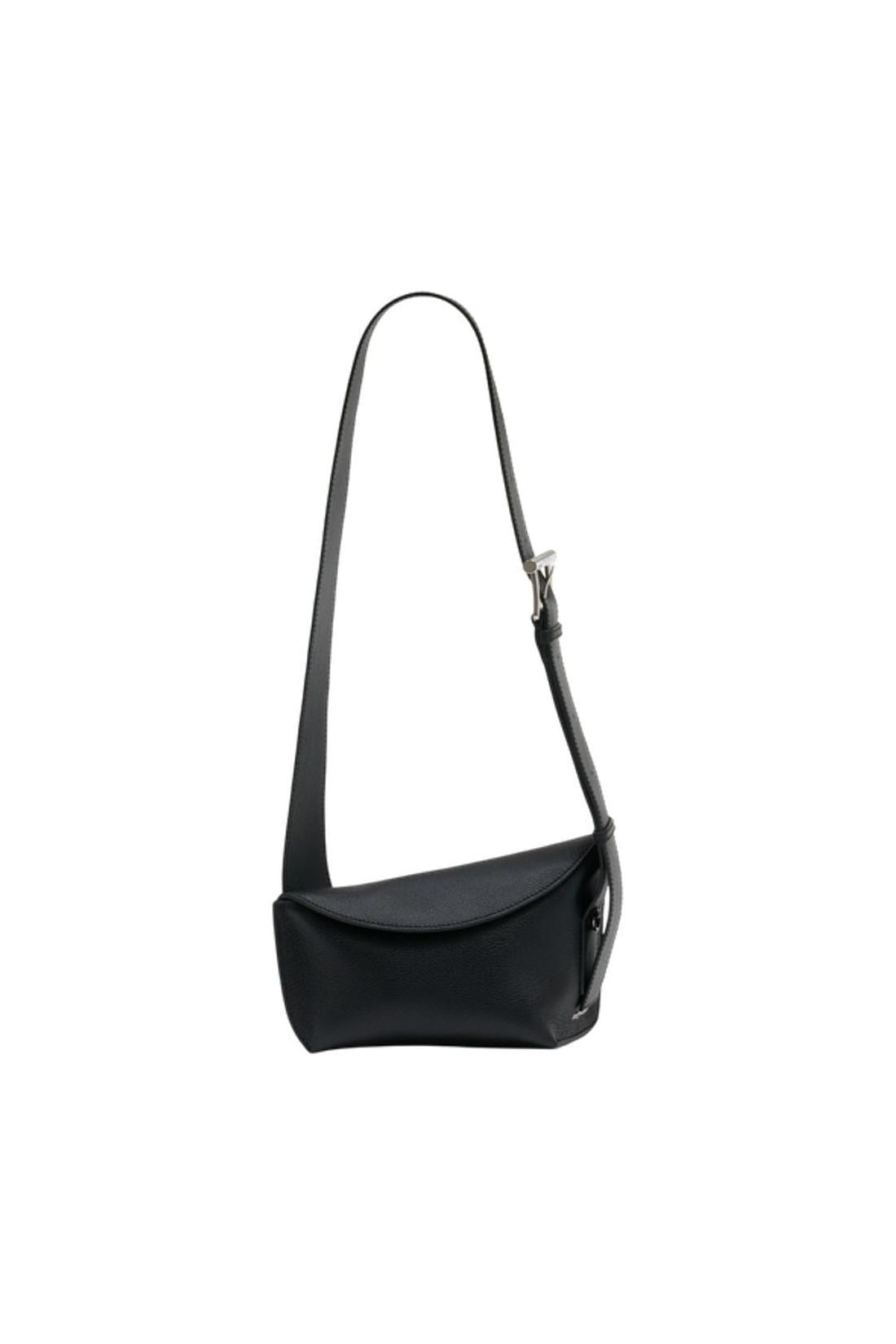 T-Bar Sling Schultertasche - Alexander McQueen - Leder - Schwarz-Taschen-Alexander McQueen-One size-black-ARCHIVIST
