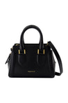 Alexander McQueen-Birdee Mini Handtasche - Alexander McQueen - Leder - Schwarz-Taschen-Black-Deal-Outlet-by-ARCHIVIST