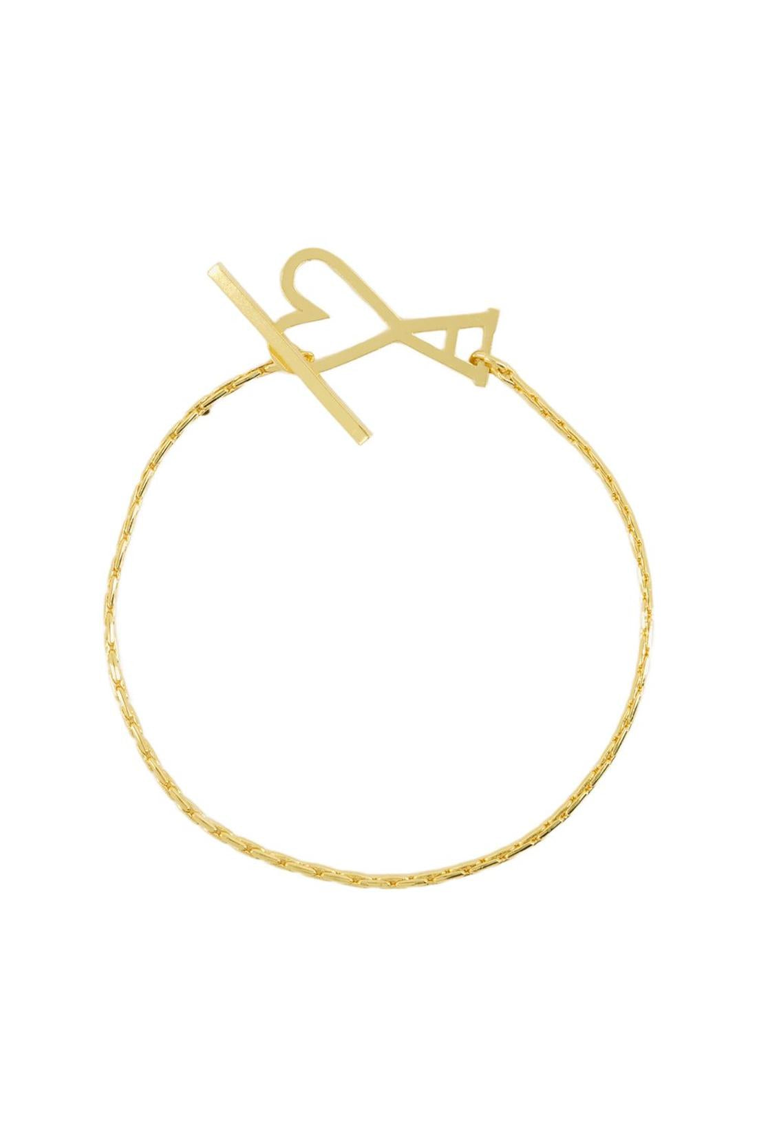 Ami Paris-Adc Armband - AMI Paris - Metall - Vergoldet-Schmuck-Black-Deal-Outlet-by-ARCHIVIST