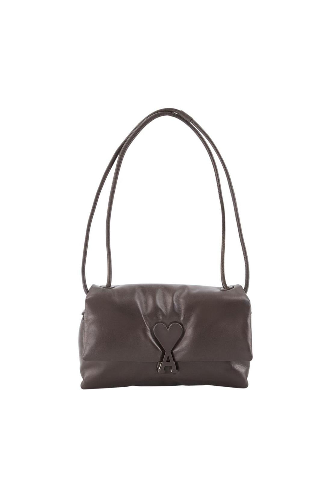 Voulez Vous Handtasche - AMI Paris - Leder - Braun
