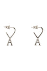 Ami Paris-Adc Ohrringe - AMI Paris - Metall - Silber-Schmuck-Black-Deal-Outlet-by-ARCHIVIST