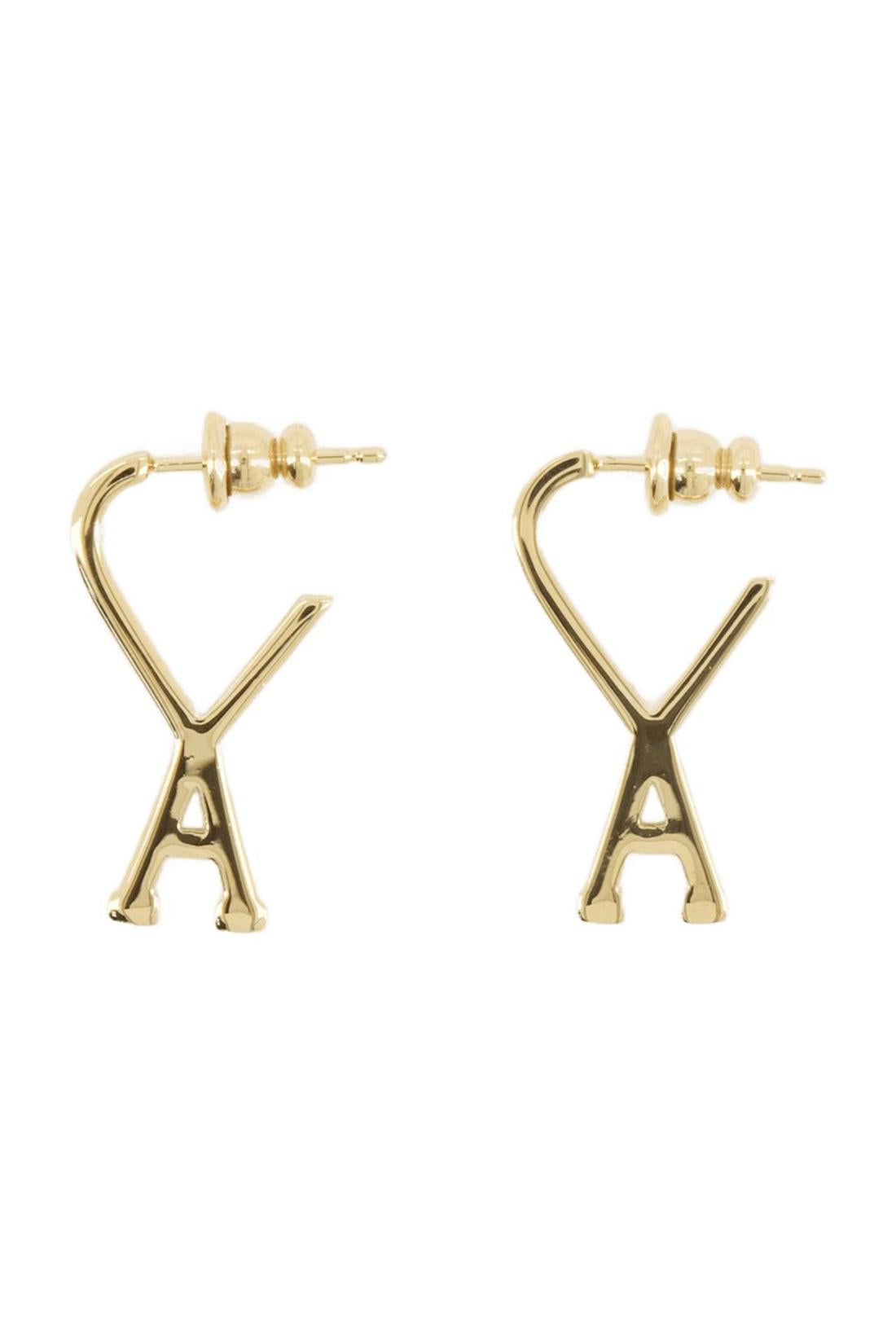 Ami Paris-Adc Ohrringe - AMI Paris - Metall - Vergoldet-Schmuck-Black-Deal-Outlet-by-ARCHIVIST