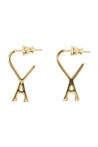 Ami Paris-Adc Ohrringe - AMI Paris - Metall - Vergoldet-Schmuck-Black-Deal-Outlet-by-ARCHIVIST
