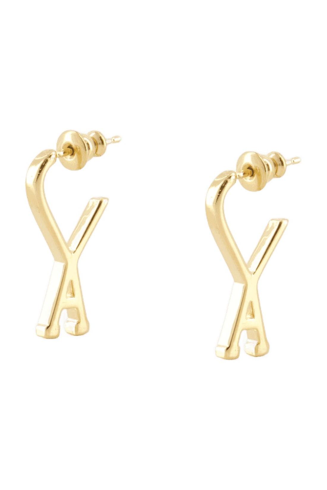 Ami Paris-Adc Ohrringe - AMI Paris - Metall - Vergoldet-Schmuck-Black-Deal-Outlet-by-ARCHIVIST