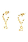 Ami Paris-Adc Ohrringe - AMI Paris - Metall - Vergoldet-Schmuck-Black-Deal-Outlet-by-ARCHIVIST