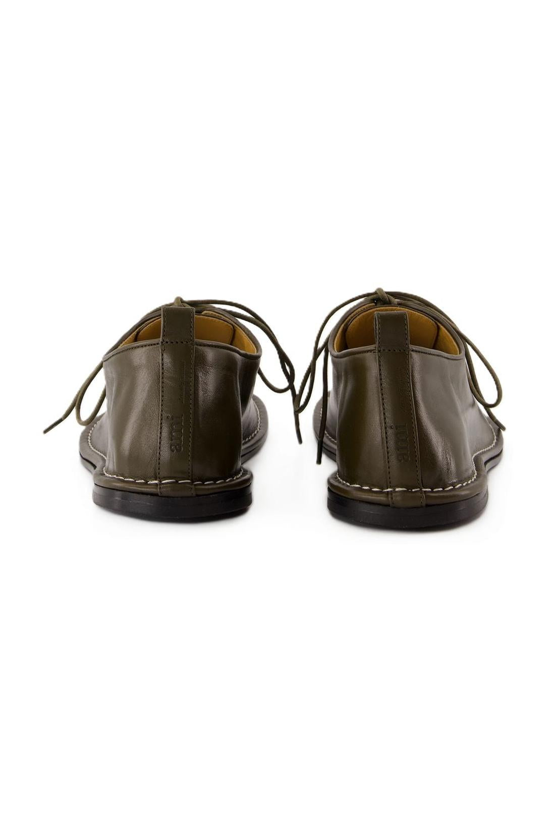 Flache Schuhe One Cut Shoes - AMI Paris - Leder - Schwarz